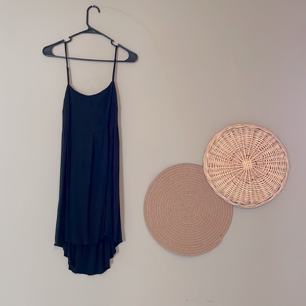 Open Back High-Low Dress